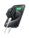 USAMS JO Series CC262 30W USB-C Nástěnný nabíječ + 1m USB-C / Lightning kabel Bílý
