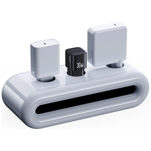 USAMS JO Series CC262 30W USB-C Nástěnná nabíječka + 1m USB-C / USB-C kabel Bílý