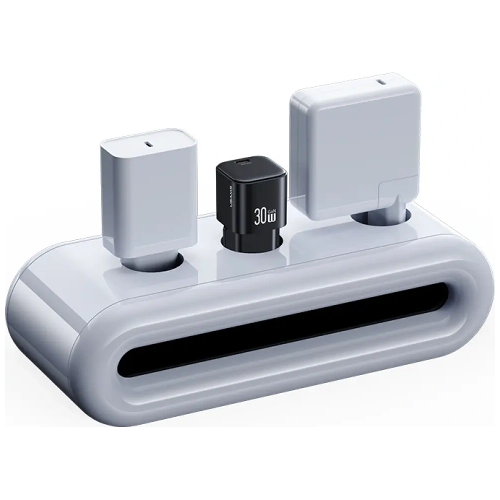 Ładowarka sieciowa USAMS JO Series CC262 30W USB-C + kabel USB-C / USB-C 1m biały