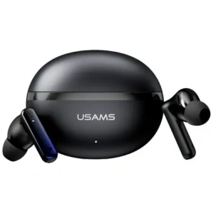 USAMS Echo E02 TWS ANC+ENC Bluetooth 5.3 Drahtlose In-Ear Kopfhörer (schwarz)