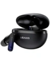 USAMS Echo E02 TWS ANC+ENC Bluetooth 5.3 Drahtlose In-Ear Kopfhörer (schwarz)