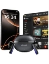 USAMS Echo E02 TWS ANC+ENC Bluetooth 5.3 Drahtlose In-Ear Kopfhörer (schwarz)