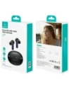 USAMS Echo E02 TWS ANC+ENC Bluetooth 5.3 Drahtlose In-Ear Kopfhörer (schwarz)
