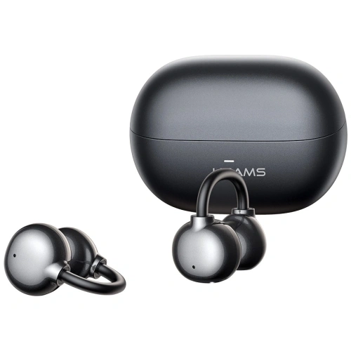 USAMS Echo R02 Bezdrátová klipsová sluchátka Bluetooth 5.3 (šedá)