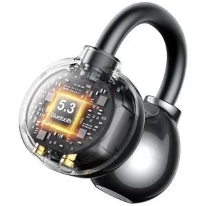 Căști wireless clip-on USAMS Echo R02 Bluetooth 5.3 (gri)