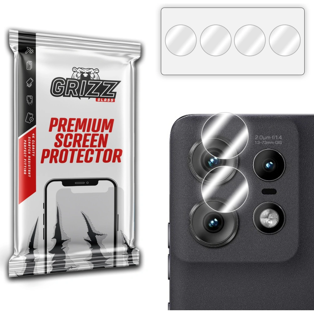 [CR] Szkło na aparat GrizzGlass HybridGlass Camera do Motorola Edge 50 Pro