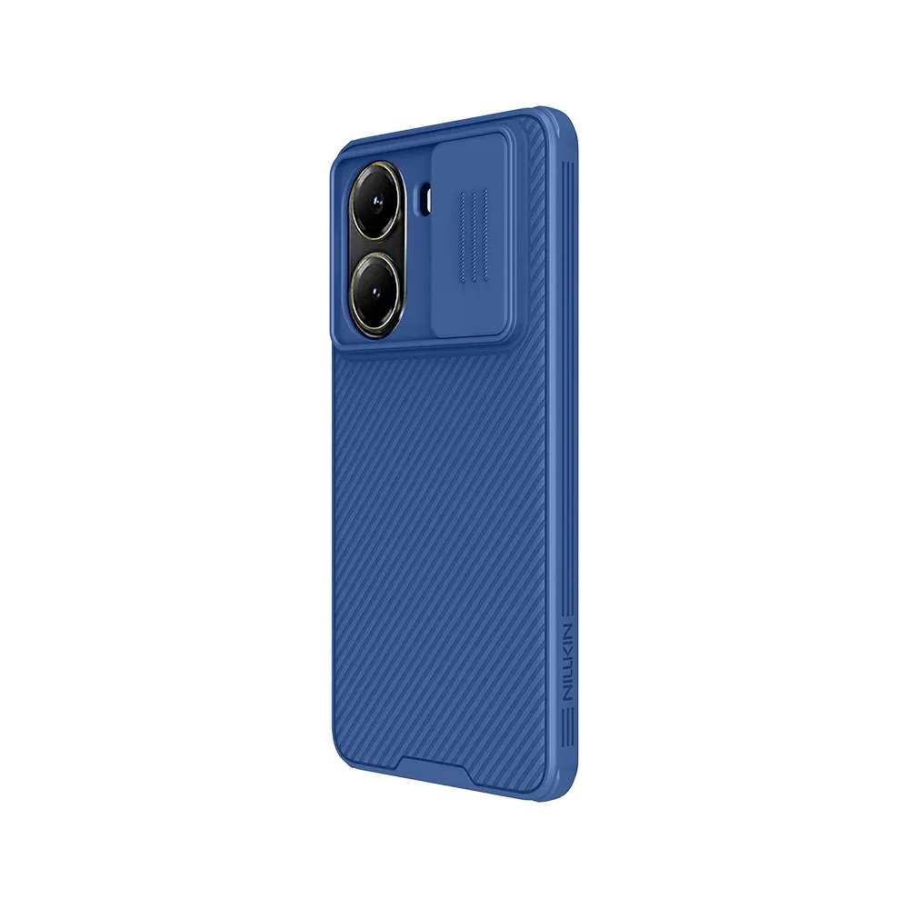 Etui Nillkin Camshield Pro do Xiaomi Poco X7 Pro niebieski