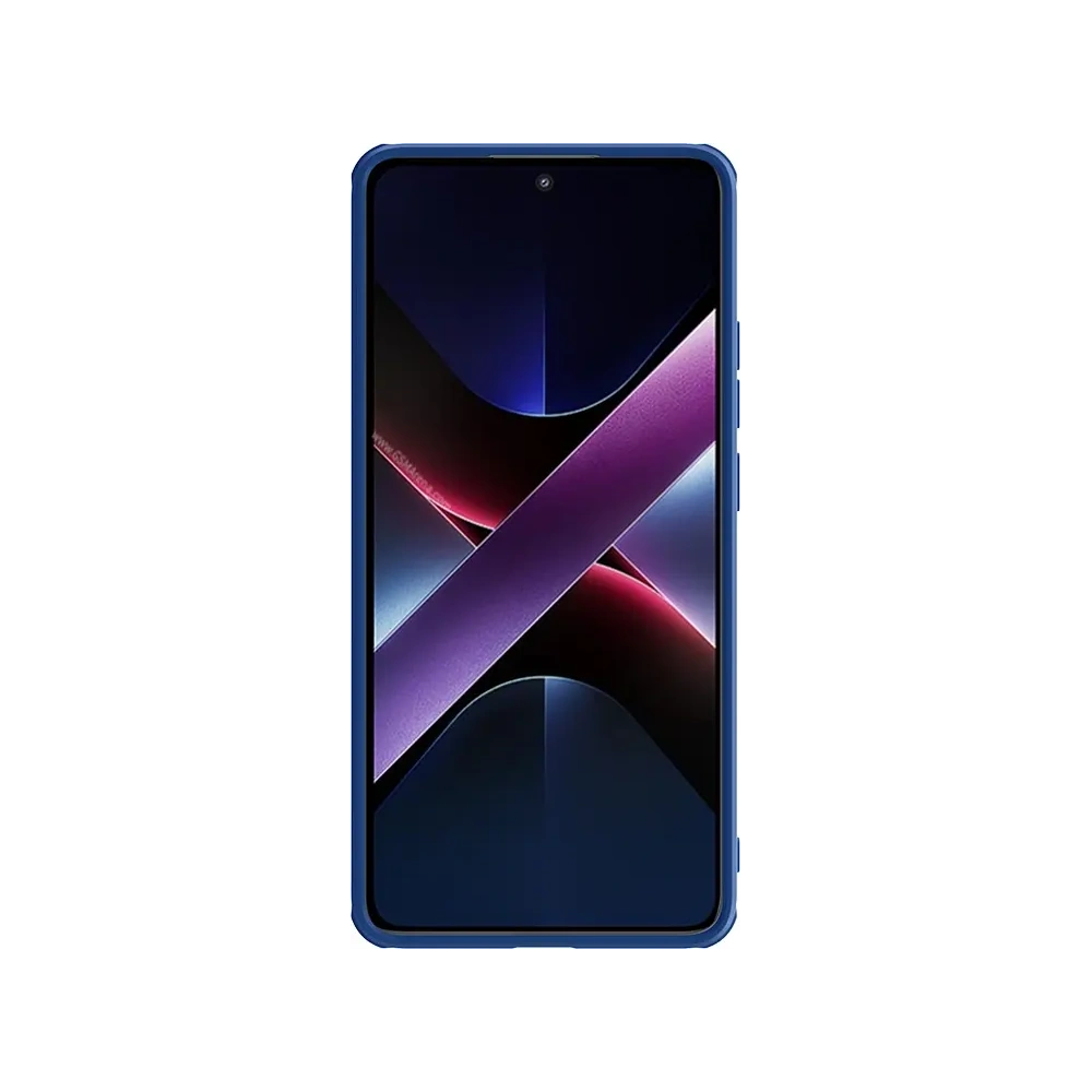 Etui Nillkin Camshield Pro do Xiaomi Poco X7 Pro niebieski