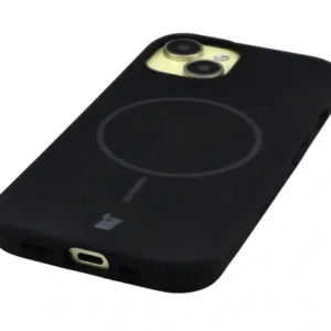 Bizon Soft Case Magnetisch für Apple iPhone 15 schwarz