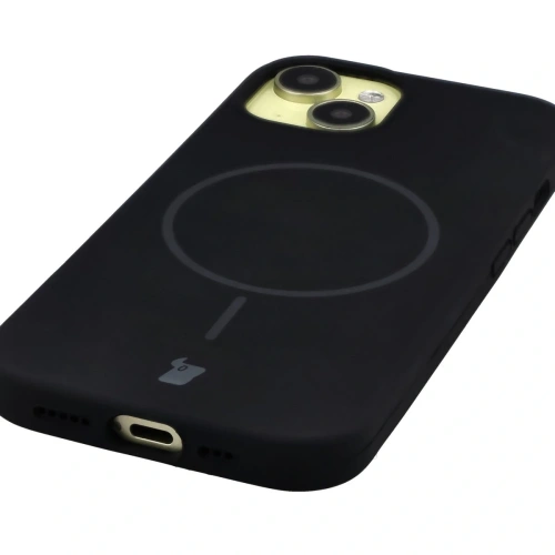 Bizon Soft Case Magnetic Apple iPhone 15 černý