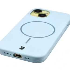 Bizon Soft Case Magnetisch für Apple iPhone 15 blau