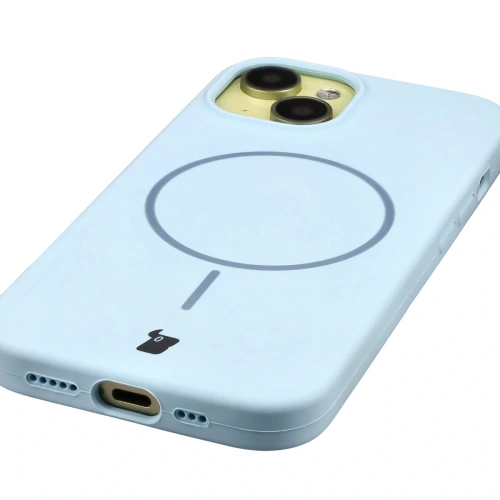 Bizon Soft Case Magnetic Apple iPhone 15 blue
