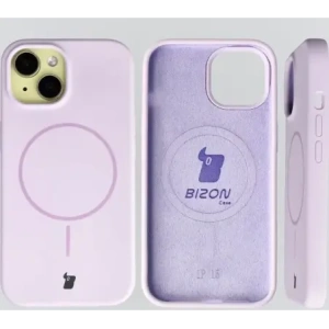 Bizon Soft Case Magnetic Apple iPhone 15 light purple