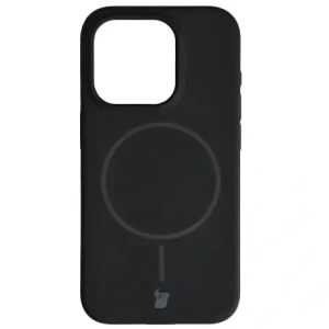 Bizon Soft Case Magnetisch für Apple iPhone 15 Pro schwarz