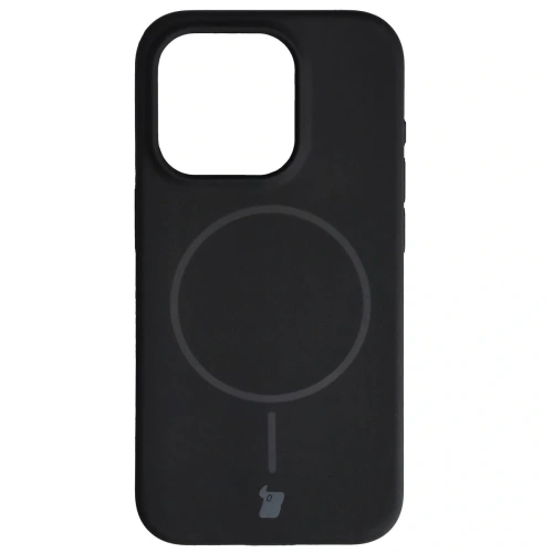 Bizon Soft Case mágneses Apple iPhone 15 Pro fekete