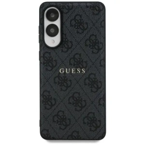 Etui Guess 4G Ring Classic Logo MagSafe do Samsung Galaxy S25 Edge czarny