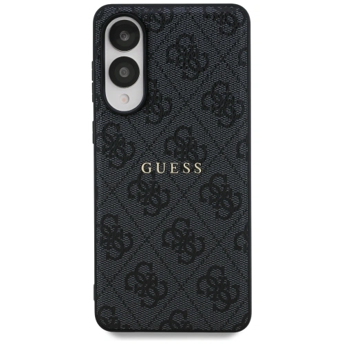 Etui Guess 4G Ring Classic Logo MagSafe do Samsung Galaxy S25 Edge czarny