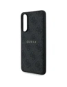 Etui Guess 4G Ring Classic Logo MagSafe do Samsung Galaxy S25 Edge czarny