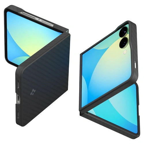 Etui Spigen Airskin Aramid do Samsung Galaxy Z Flip 7 Black