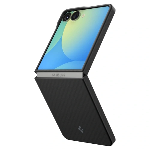 Spigen Airskin Aramid Samsung Galaxy Z Flip 7 Schwarz