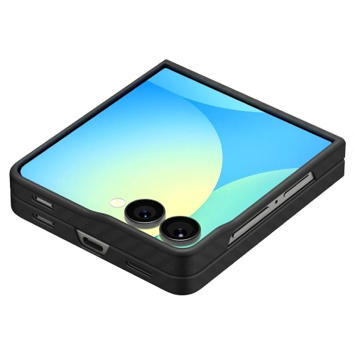 Spigen Airskin Aramid Samsung Galaxy Z Flip 7 Schwarz
