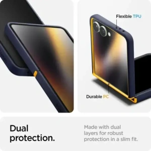 Spigen Nano Pop Mag MagSafe Samsung Galaxy Z Flip 7 Modrá Navy