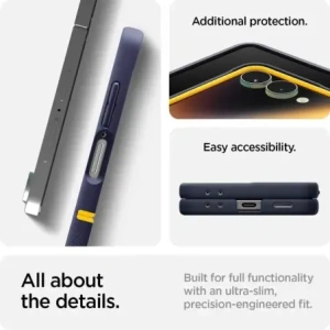 Spigen Nano Pop Mag MagSafe Samsung Galaxy Z Flip 7 Modrá Navy