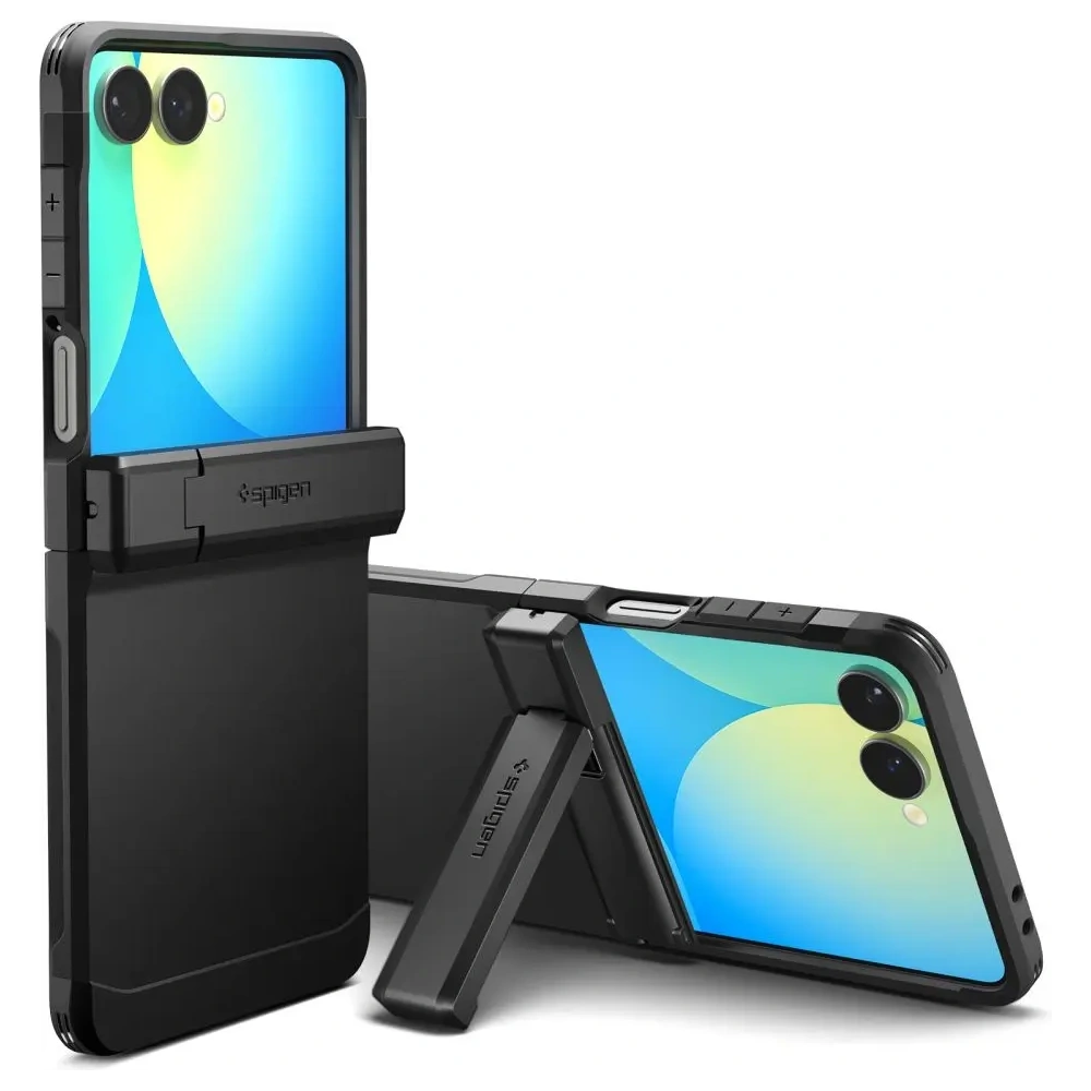 Etui Spigen Tough Armor Pro Mag MagSafe do Samsung Galaxy Z Flip 7 Black