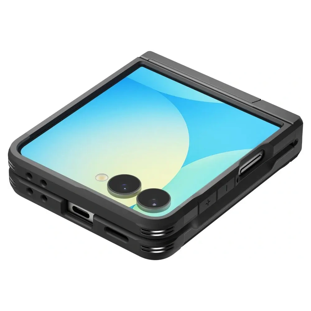 Etui Spigen Tough Armor Pro Mag MagSafe do Samsung Galaxy Z Flip 7 Black