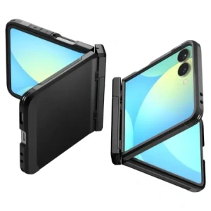 Spigen Tough Armor Pro Mag MagSafe Samsung Galaxy Z Flip 7 Schwarz