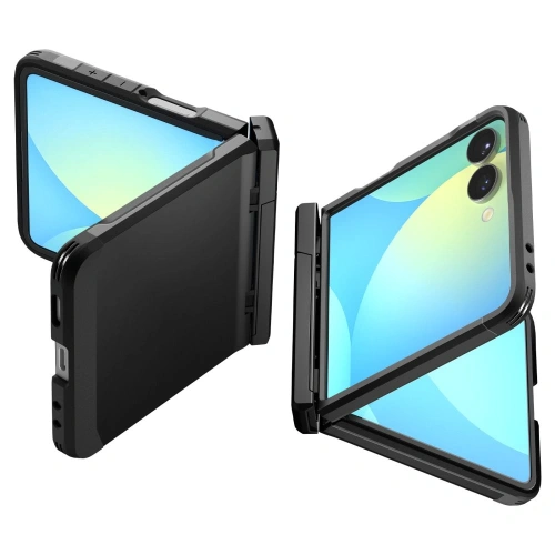 Spigen Tough Armor Pro Mag MagSafe Samsung Galaxy Z Flip 7 Černá