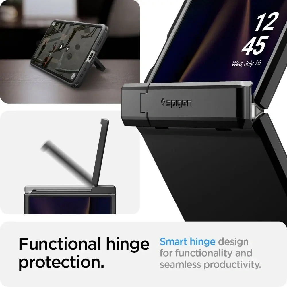 Etui Spigen Tough Armor Pro Mag MagSafe do Samsung Galaxy Z Flip 7 Black