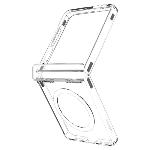 Spigen Ultra Hybrid Pro Mag MagSafe Samsung Galaxy Z Flip 7 Čirý/bílý