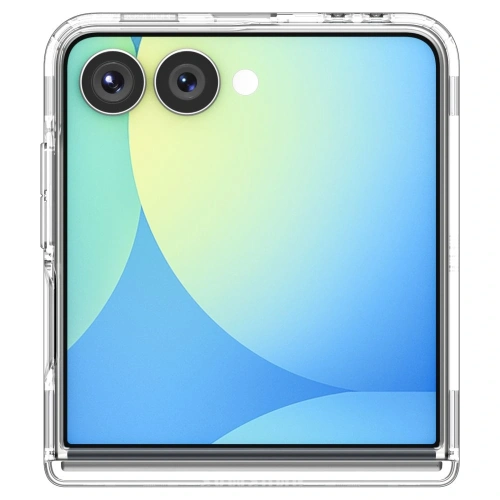Spigen Ultra Hybrid Pro Mag MagSafe Samsung Galaxy Z Flip 7 Čirý/bílý