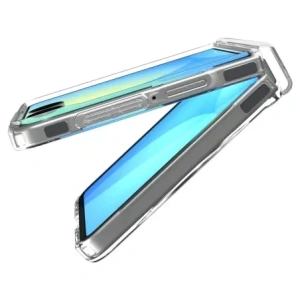 Etui Spigen Ultra Hybrid Pro Mag MagSafe do Samsung Galaxy Z Flip 7 Clear/white