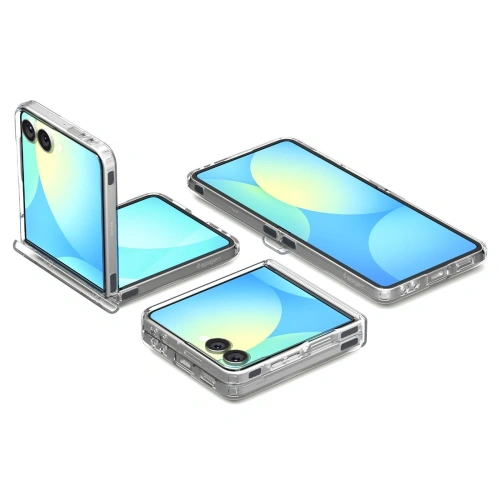 Spigen Ultra Hybrid Pro Mag MagSafe Samsung Galaxy Z Flip 7 Čirý/bílý