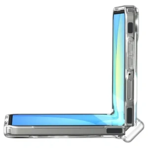 Etui Spigen Ultra Hybrid Pro Mag MagSafe do Samsung Galaxy Z Flip 7 Clear/white