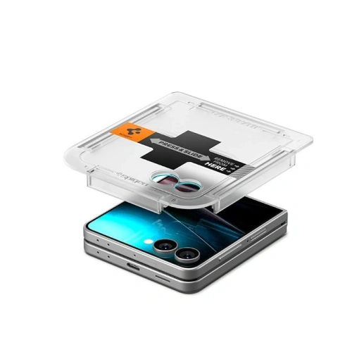 Szkło hartowane Spigen Glas.tr ez Fit HD do Samsung Galaxy Z Flip 7 Clear