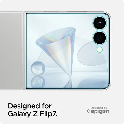 Szkło hartowane Spigen Glas.tr ez Fit HD do Samsung Galaxy Z Flip 7 Clear
