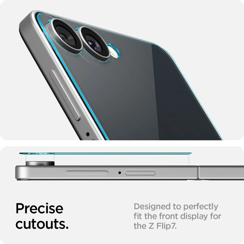 Szkło hartowane Spigen Glas.tr ez Fit HD do Samsung Galaxy Z Flip 7 Clear