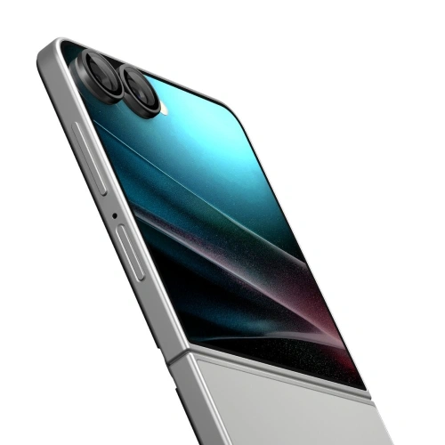 Szkło hartowane na aparat Spigen Optik Pro HD Glas.tr ez Fit Camera Protector do Samsung Galaxy Z Flip 7 Black [2 PACK] 