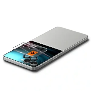 Spigen Optik Pro HD Sklo.tr ez Fit Ochrana Kamery Samsung Galaxy Z Flip 7 Černá [2 BALENÍ]