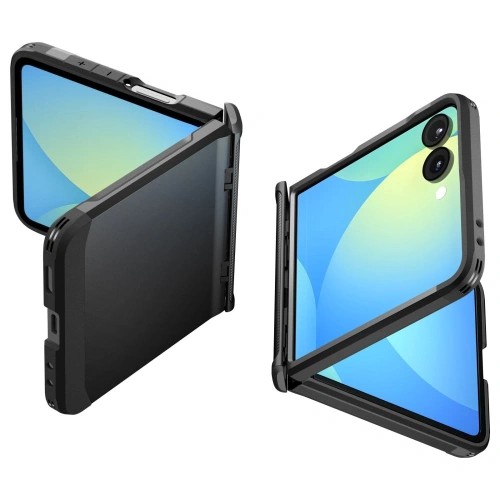 Spigen Slim Armor Pro Mag MagSafe Samsung Galaxy Z Flip 7 Schwarz