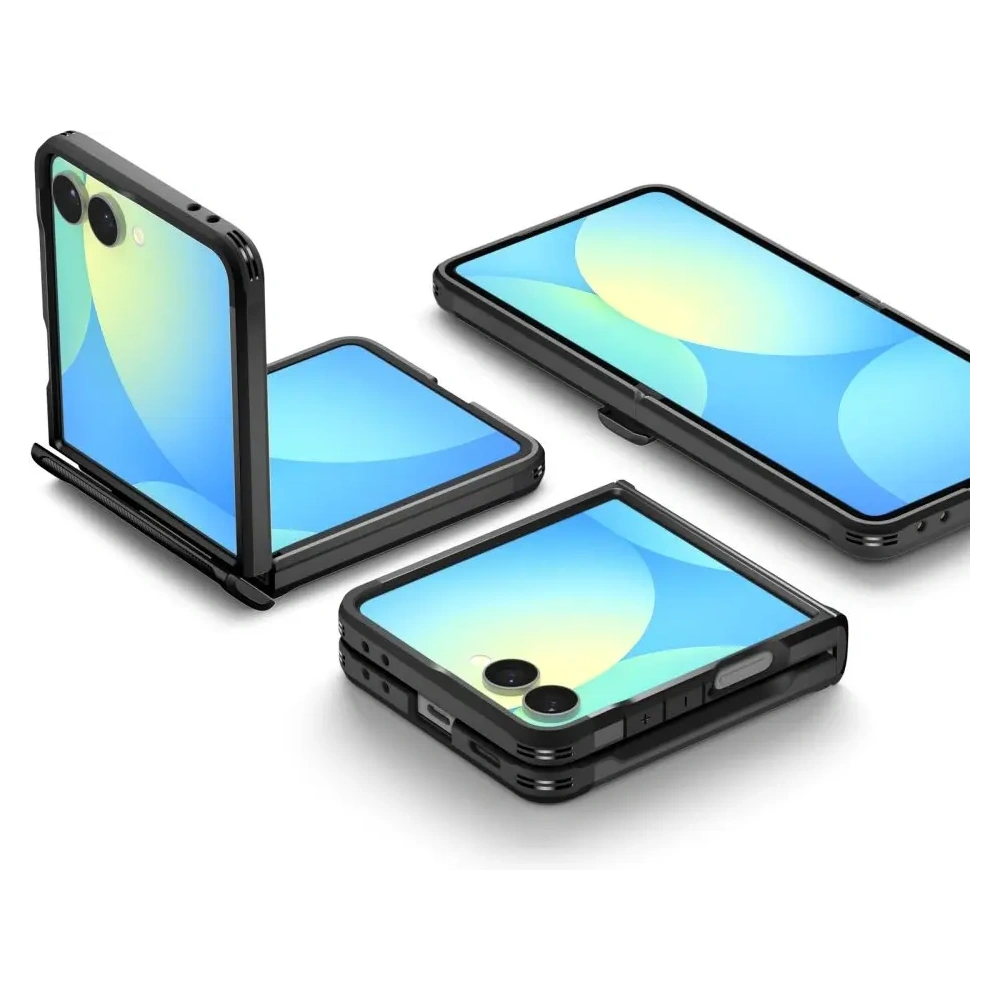 Etui Spigen Slim Armor Pro Mag MagSafe do Samsung Galaxy Z Flip 7 Black