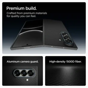 Spigen Airskin Aramid Samsung Galaxy Z Fold 7 Černá