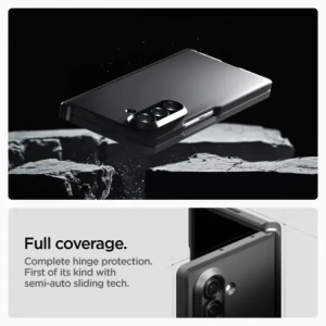 Spigen Tough Armor Pro Mag MagSafe Samsung Galaxy Z Fold 7 Černá