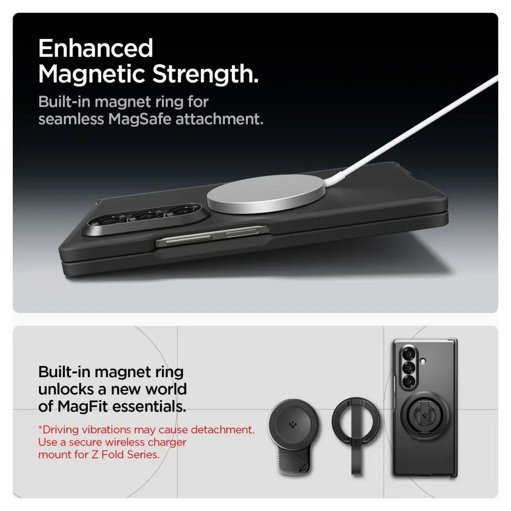Etui Spigen Tough Armor Pro Mag MagSafe do Samsung Galaxy Z Fold 7 Black