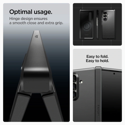 Spigen Tough Armor Pro Mag MagSafe Samsung Galaxy Z Fold 7 Černá