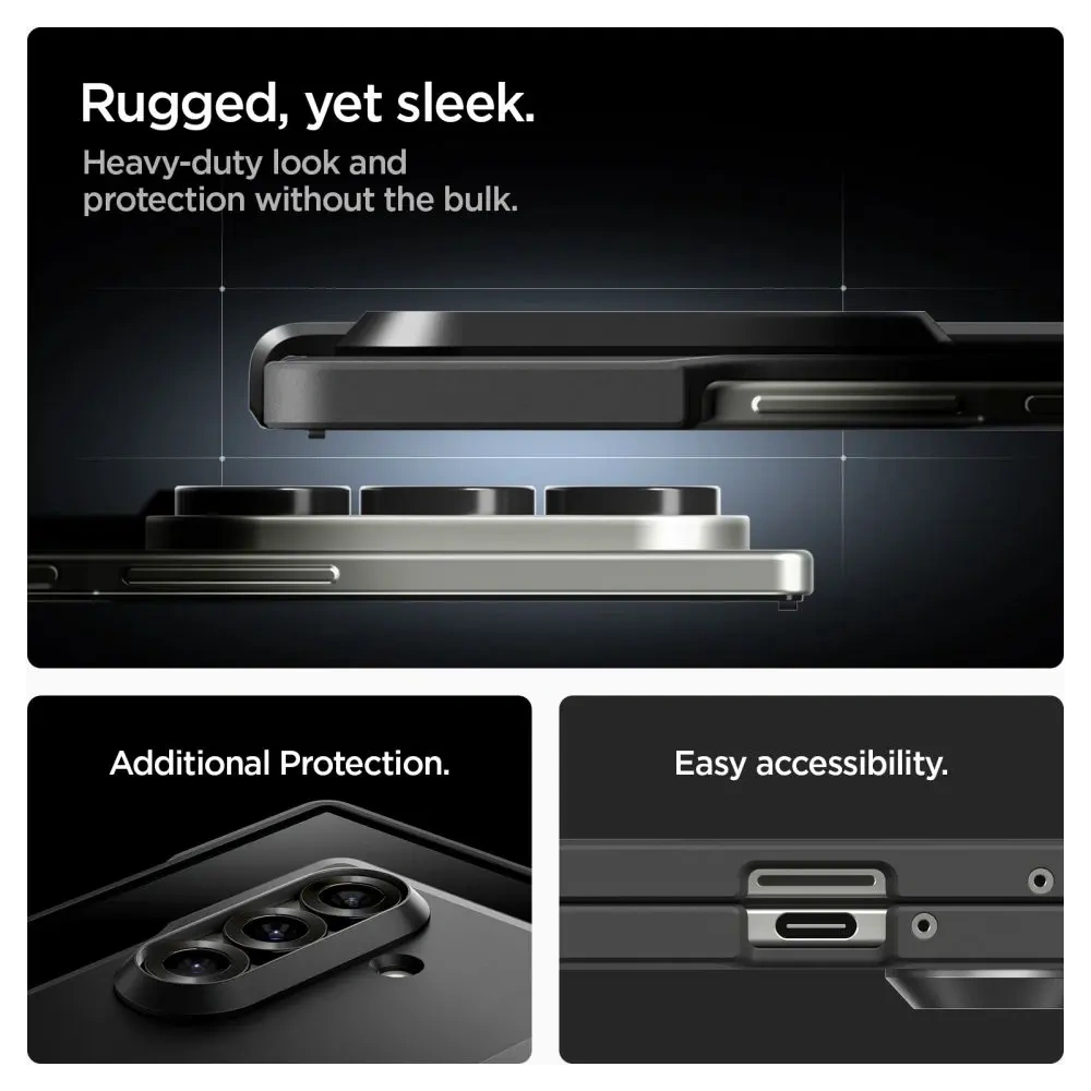 Etui Spigen Tough Armor Pro Mag MagSafe do Samsung Galaxy Z Fold 7 Black