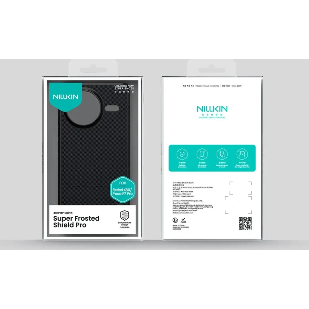Etui Nillkin Super Frosted Shield Pro Magnetic do Xiaomi Redmi K80 / Poco F7 Pro czarny